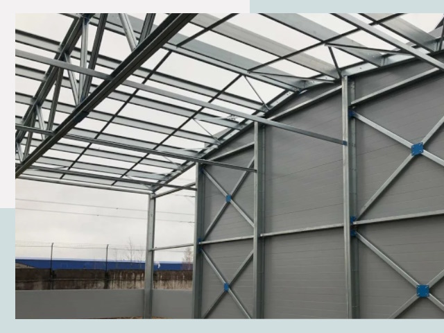 Каркасные ангары от СтальСтрой-Влс по цене от 611 руб.