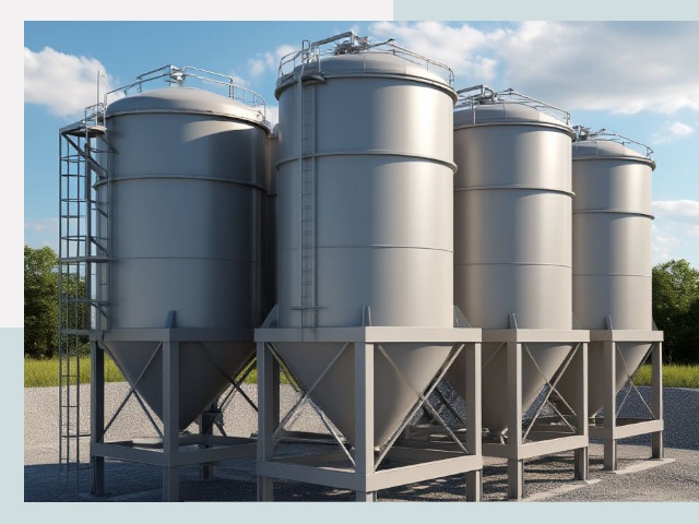 Металлические силосы от СтальСтрой-Влс по цене 611 руб.