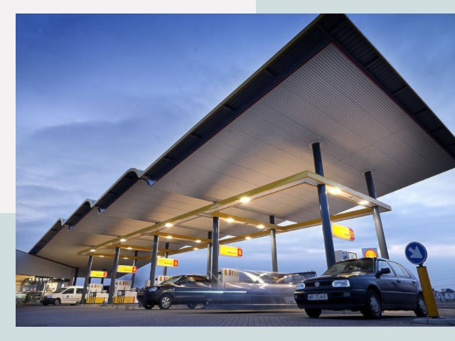 Навесы для АЗС в Великий Устюг от 611 руб. - Защита и комфорт