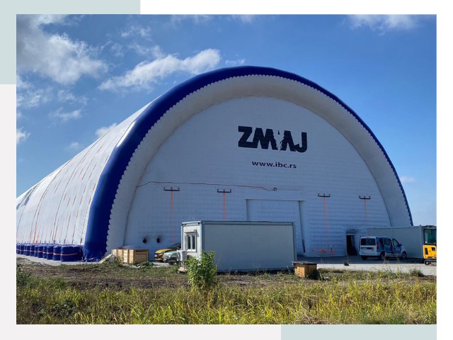 Брендирование ангаров в Великом Устюге