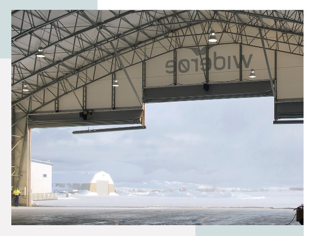 Ворота для ангаров в Великом Устюге