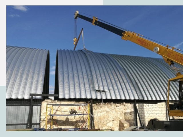 Реконструкция ангаров в Великом Устюге от 611 руб.