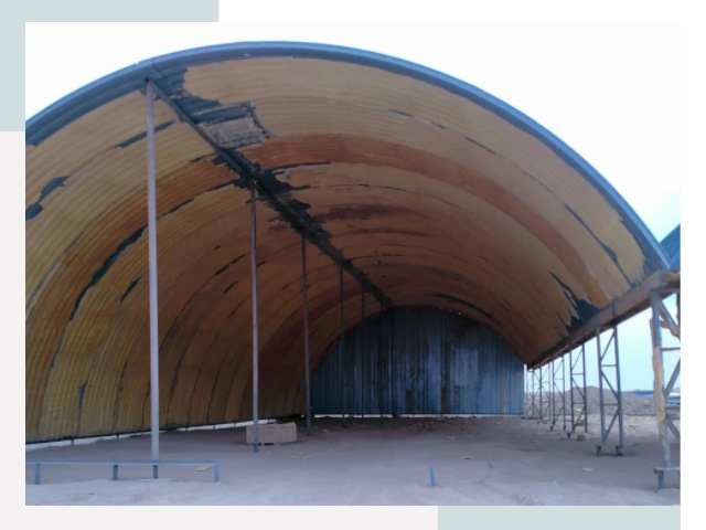 Реконструкция ангаров в Великом Устюге