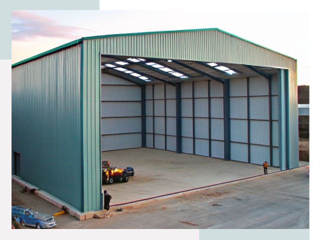 Строительство ангаров в Великом Устюге