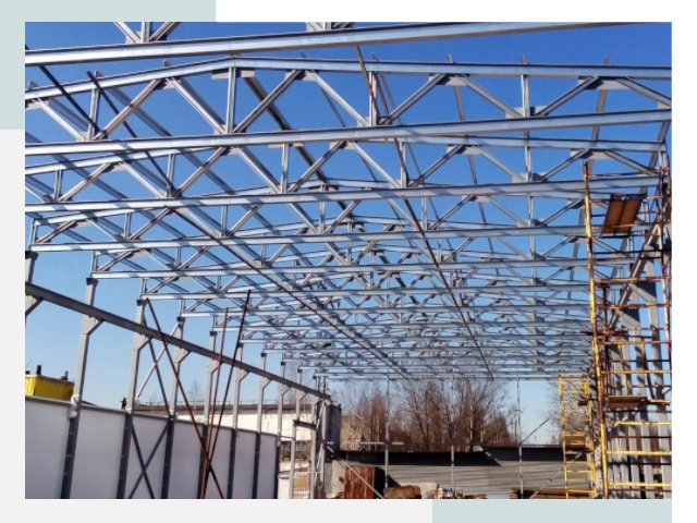 Металлокаркасы для складов в Великом Устюге